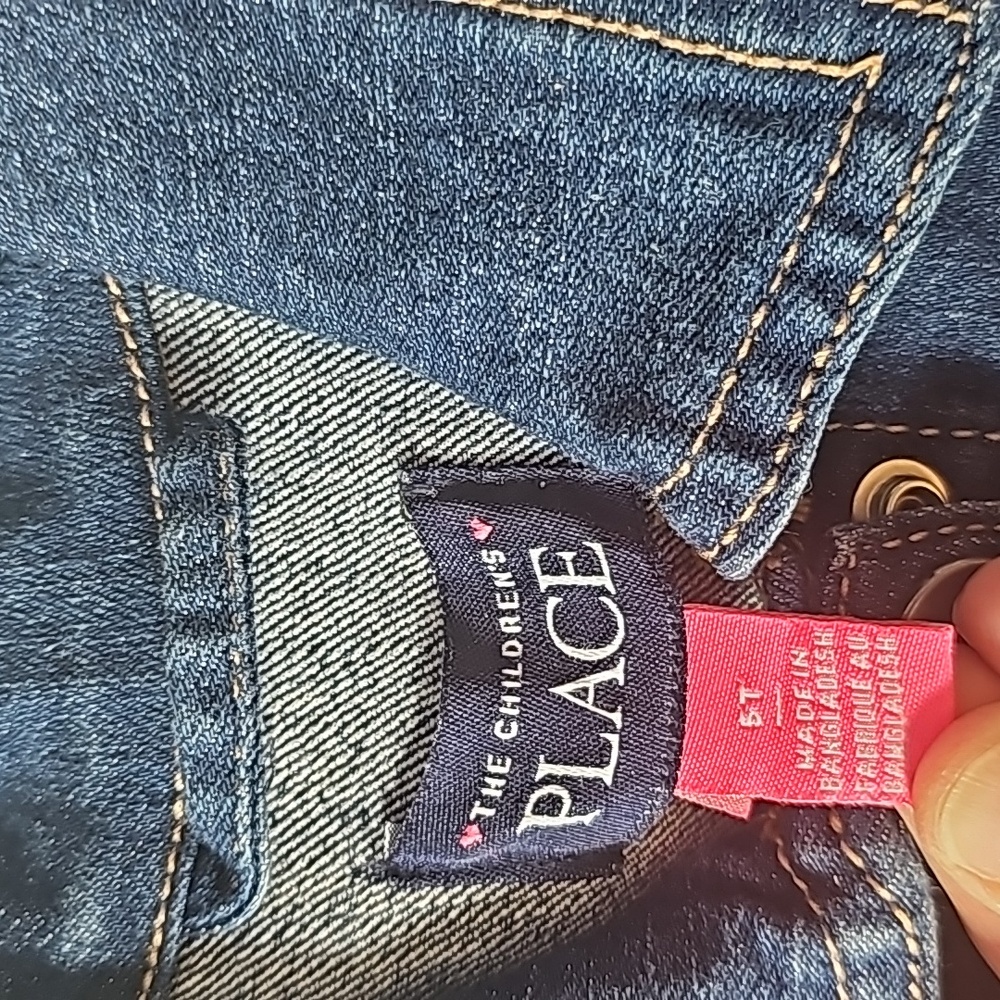 Hand Embroidered Denim Jacket - Picture 5 of 5